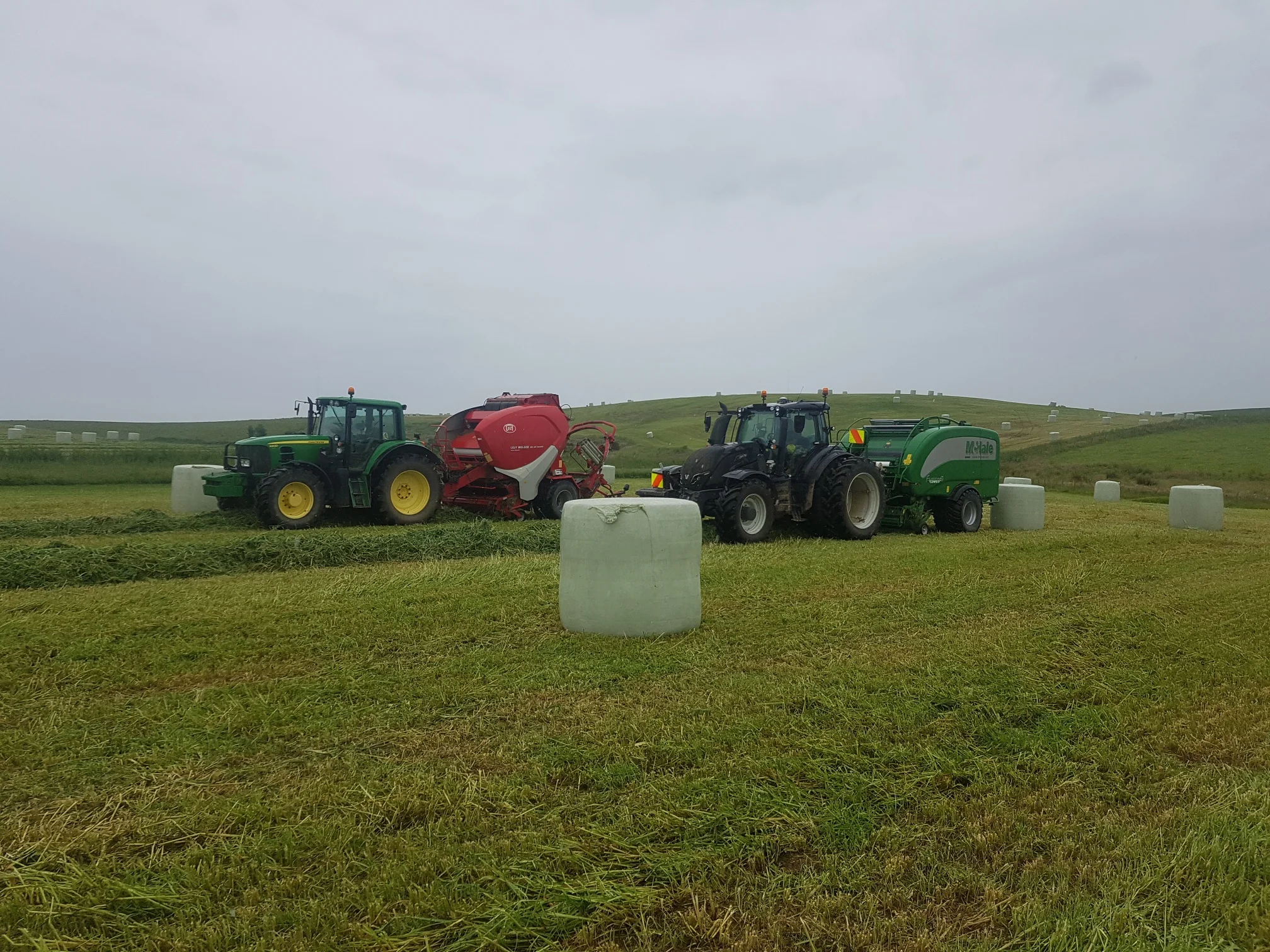 The Three Rivers Contracting machinery fleet.